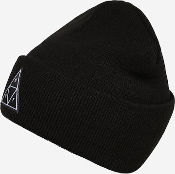 Bonnet HUF en noir : devant