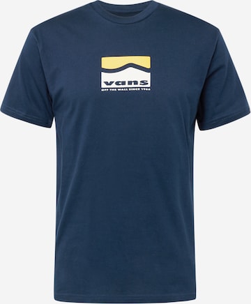 VANS T-Shirt in Blau: predná strana