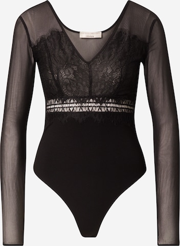 Guido Maria Kretschmer Women Shirtbody 'Sharon' in Schwarz: predná strana