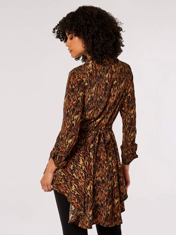 Robe Apricot en mélange de couleurs