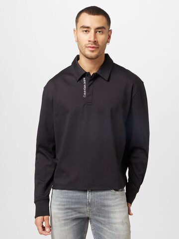 Calvin Klein Jeans Shirt in Black: front