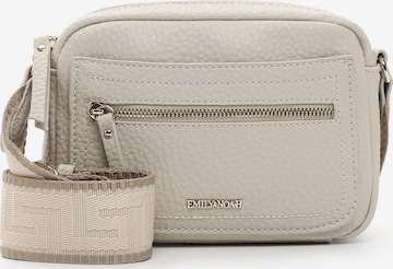 Emily & Noah Skuldertaske 'Heidi ' i beige: forside