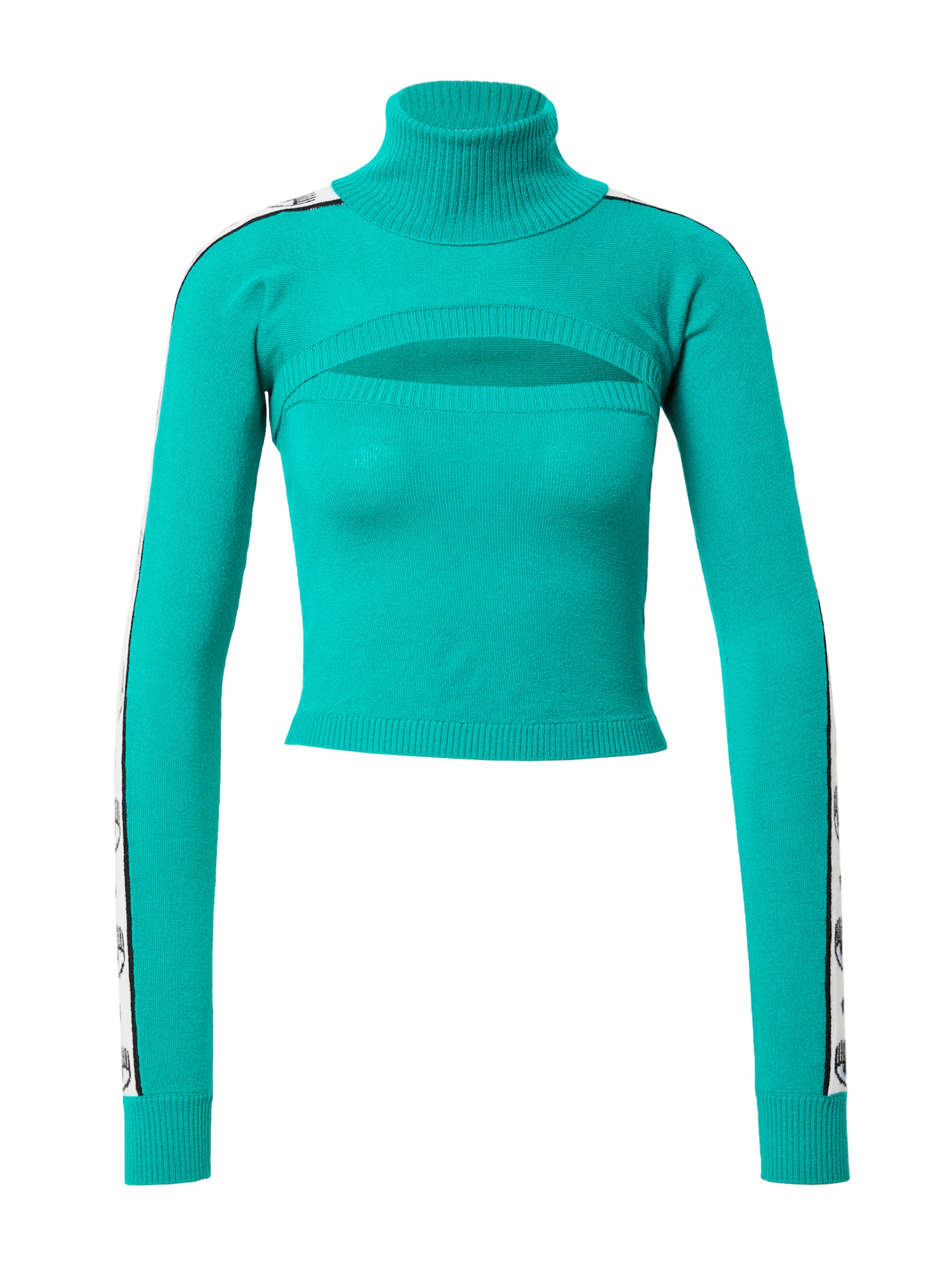 Chiara FerragniPulover 'MAGLIERIA' - zelena boja: prednji dio