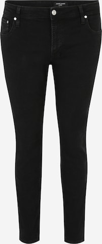 Jack & Jones Plus Slim fit Jeans 'LIAM ORIGINAL' in Black: front