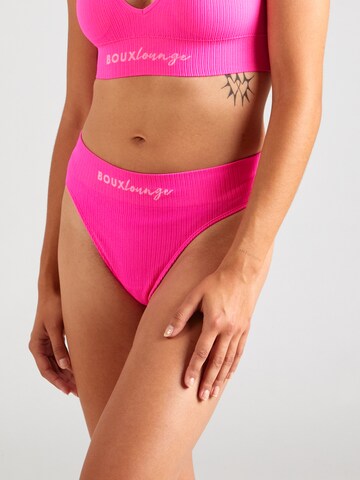 Boux Avenue String in Pink: front