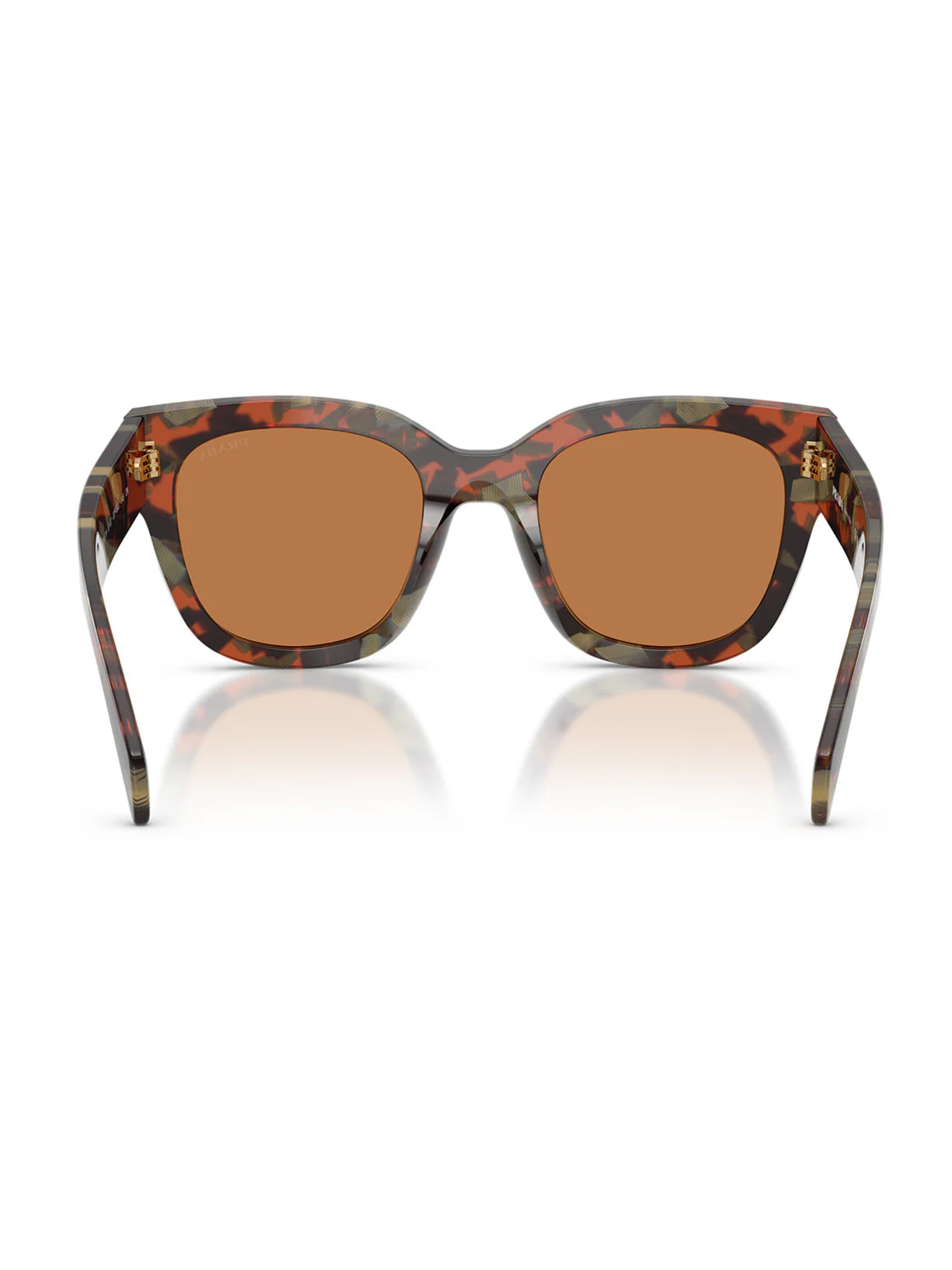 PRADA Zonnebril 'PRC04S 22F90Q' in Bruin