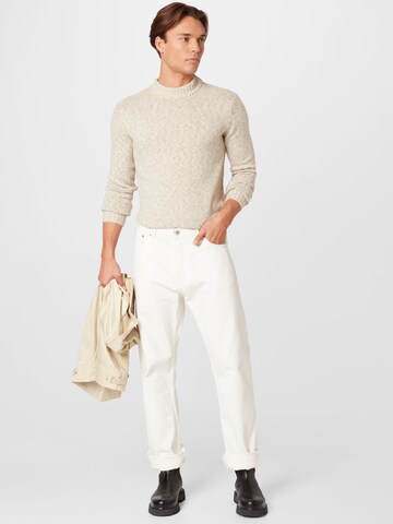 TOM TAILOR Pullover in Beige