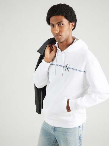 Calvin Klein Свитшот в Белый: спереди