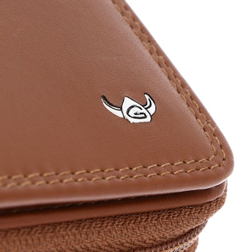 Porte-monnaies 'Polo' GOLDEN HEAD en marron