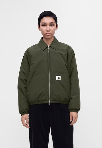 Carhartt WIP - Casaco meia-estação 'Stanwood' em verde: frente