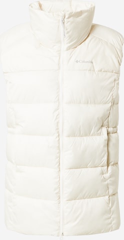 COLUMBIA Vest 'Puffect™' in Beige: front