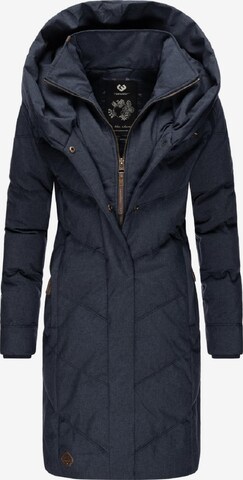 Ragwear Winter Coat 'Natalka II Intl.' in Blue