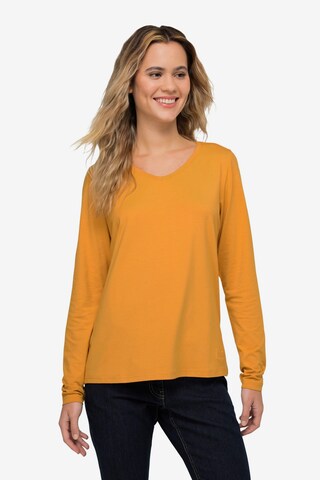 T-shirt LAURASØN en orange : devant