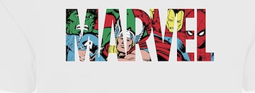 T-Shirt 'Marvel Avengers' F4NT4STIC en blanc : devant