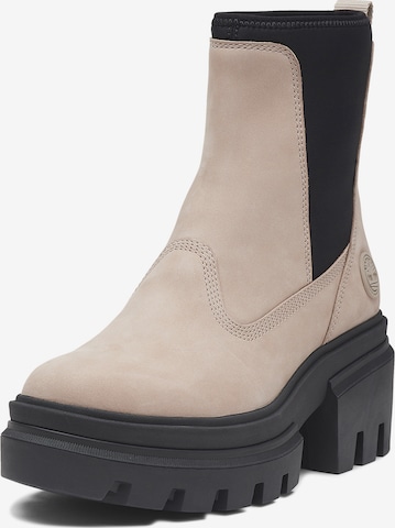 TIMBERLAND Chelsea boots i beige: framsida
