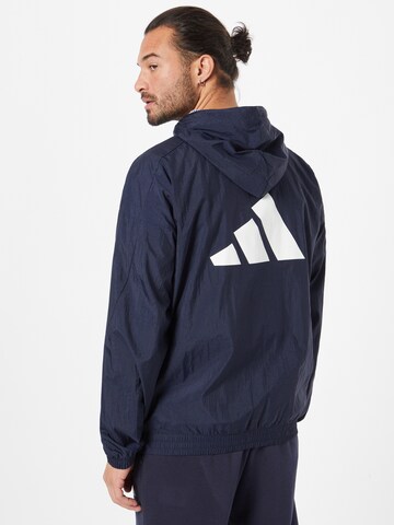 ADIDAS SPORTSWEAR Sportjacke in Blau