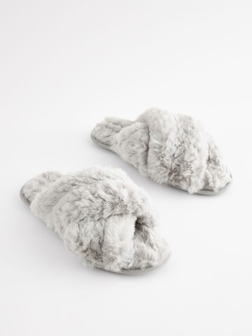 Pantoufle Next en gris