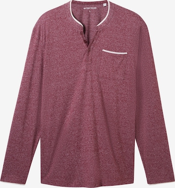 TOM TAILOR Shirt in Rood: voorkant