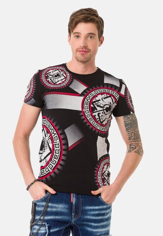 CIPO & BAXX Shirt in Black: front