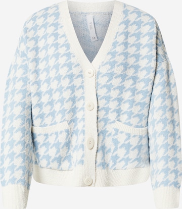 DeFacto Knit Cardigan in Blue: front