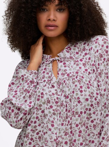 SHEEGO Bluse i beige