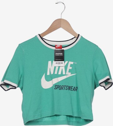 NIKE Top & Shirt in M in Green: front