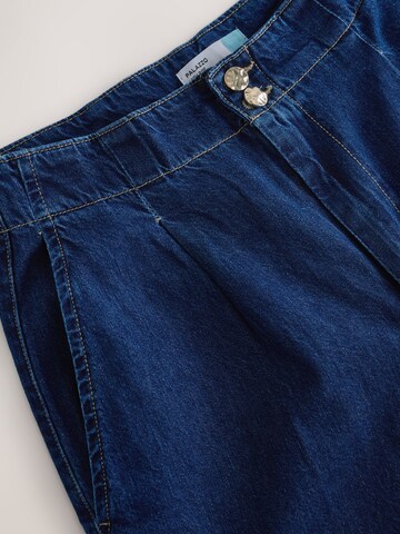 Wide leg Jeans con pieghe di Next in blu