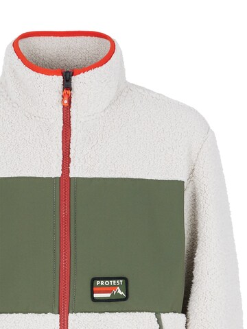 PROTEST Fleece jacket 'PRTBARTIS JR' in White
