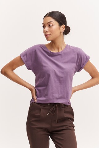 b.young Shirt 'Pamila' in Purple: front