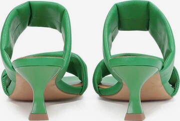 Kazar Studio - Zapatos abiertos en verde