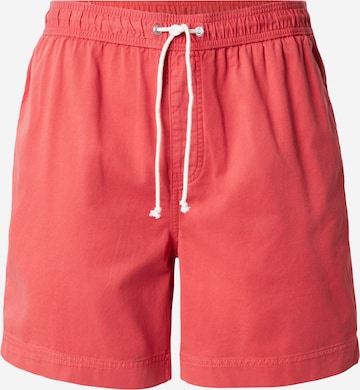 Regular Pantalon GANT en rouge : devant