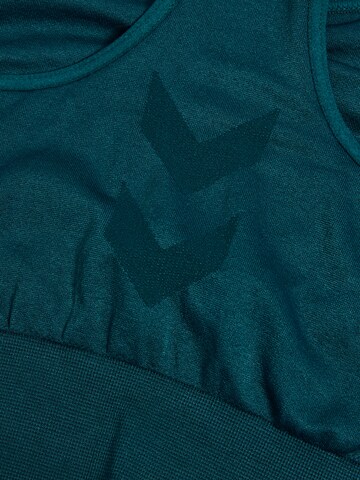 Hummel Bustier Sport-BH 'Tif' in Grün