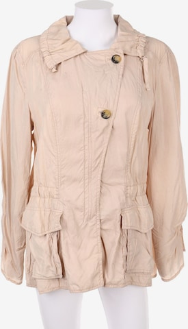 Marc Cain Sports Jacket & Coat in XL in Beige: front