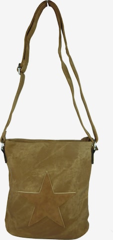 Borsa a tracolla 'Stern' di Kumixi in arancione: frontale