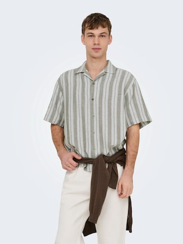 žalia Only & Sons Patogus modelis Marškiniai 'ONSWALKER': priekis