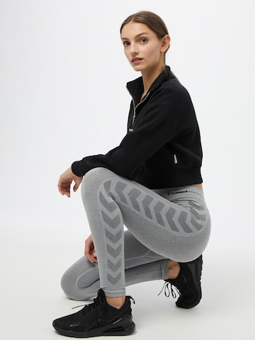 Hummel Skinny Sportbroek 'Ci' in Grijs