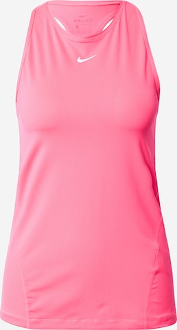 NIKE Sportovní top – pink: přední strana