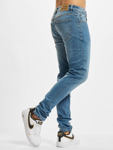 Denim Project Skinny Jeans 'Mr. Red' in Blue