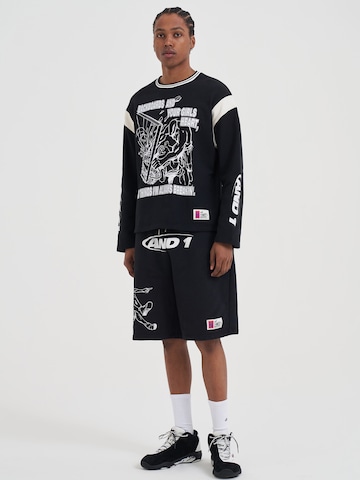 AND1 - regular Pantalón en negro