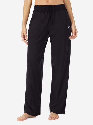 DKNY Pyjamahose 'Must Have Basic' in Schwarz: Vorderseite
