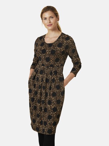 Masai Dress 'Noma' in Brown: front