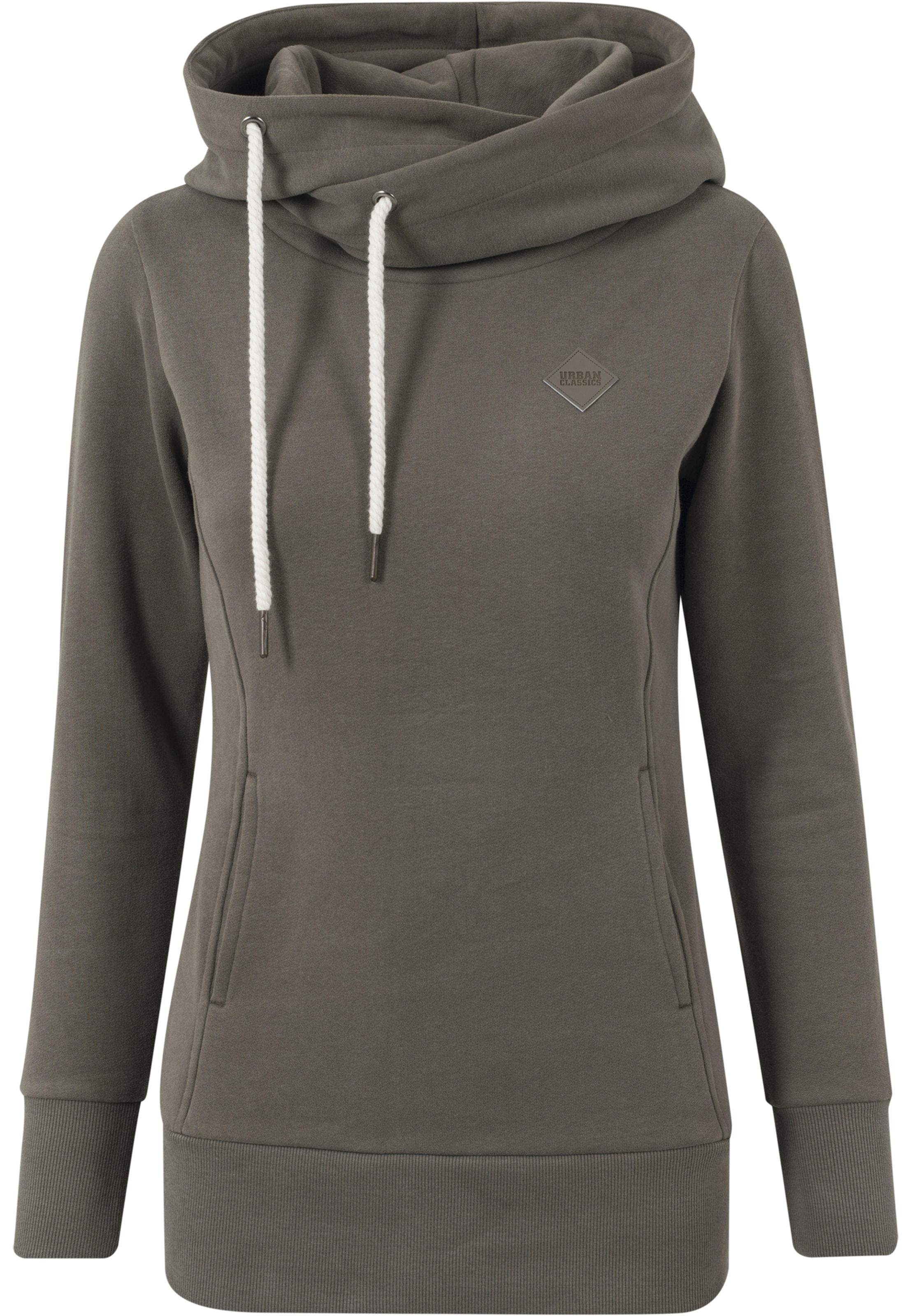 Urban Classics Sweatshirt in Grün: Vorderseite