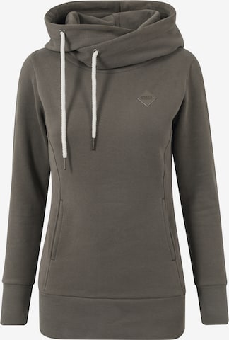 Sweat-shirt Urban Classics en vert : devant