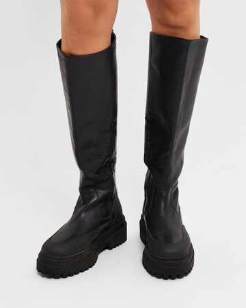 Bottes 'ASTA' SELECTED FEMME en noir