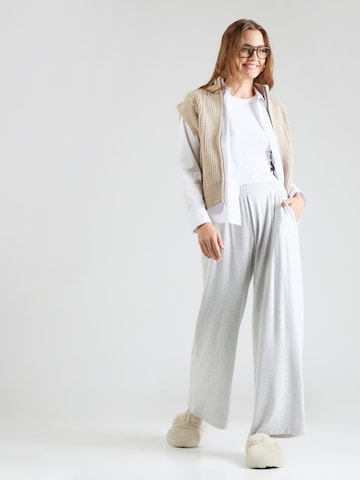 Abercrombie & Fitch Wide leg Broek in Grijs