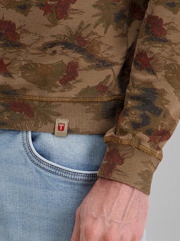 TIMEZONE Sweatshirt 'Crewneck' in Beige