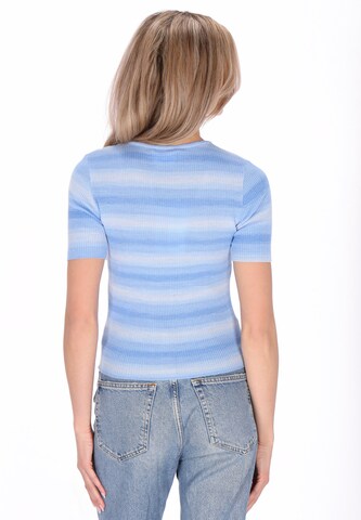 usha BLUE LABEL Pullover 'Casual' in Blau