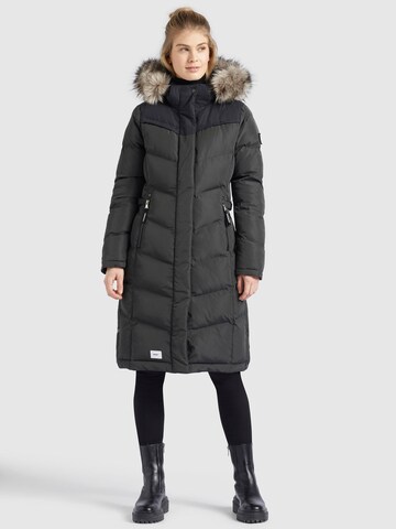 khujo Winter Coat 'Lubeck' in Grey: front