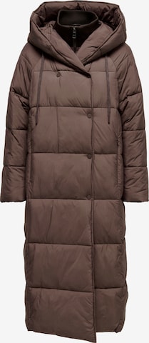 Manteau d’hiver 'Hailey' ONLY en marron : devant