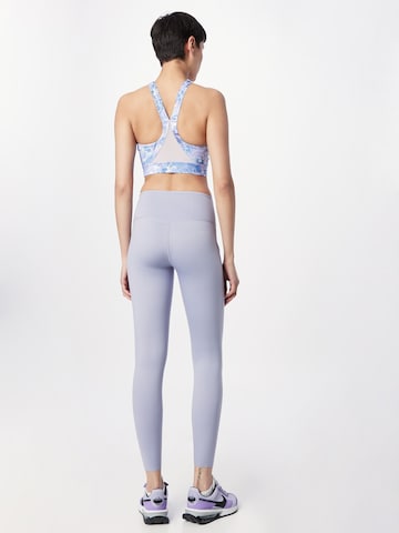 NIKE Skinny Workout Pants in Blue